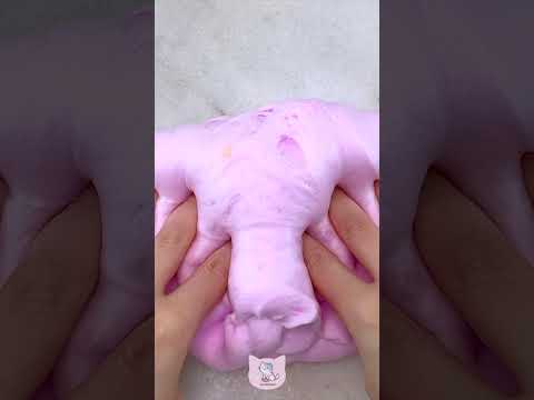 Fluffy Slime ASMR ☁️ squishy fluffy luna jelly!