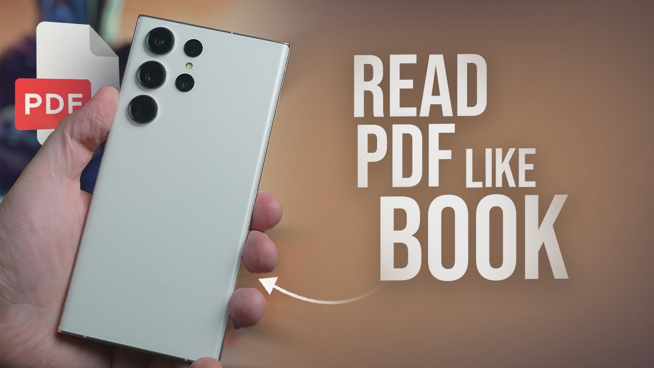 How to Read PDF Like a Book on Android (guide)