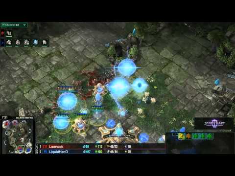 LiquidHerO's amazing hold vs leenock & The Tasteless pylon