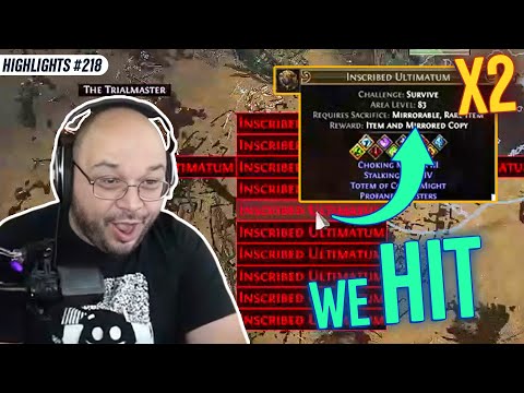 PoE Streamer DROPS a Mirror Inscribed Ultimatum And It DUPES