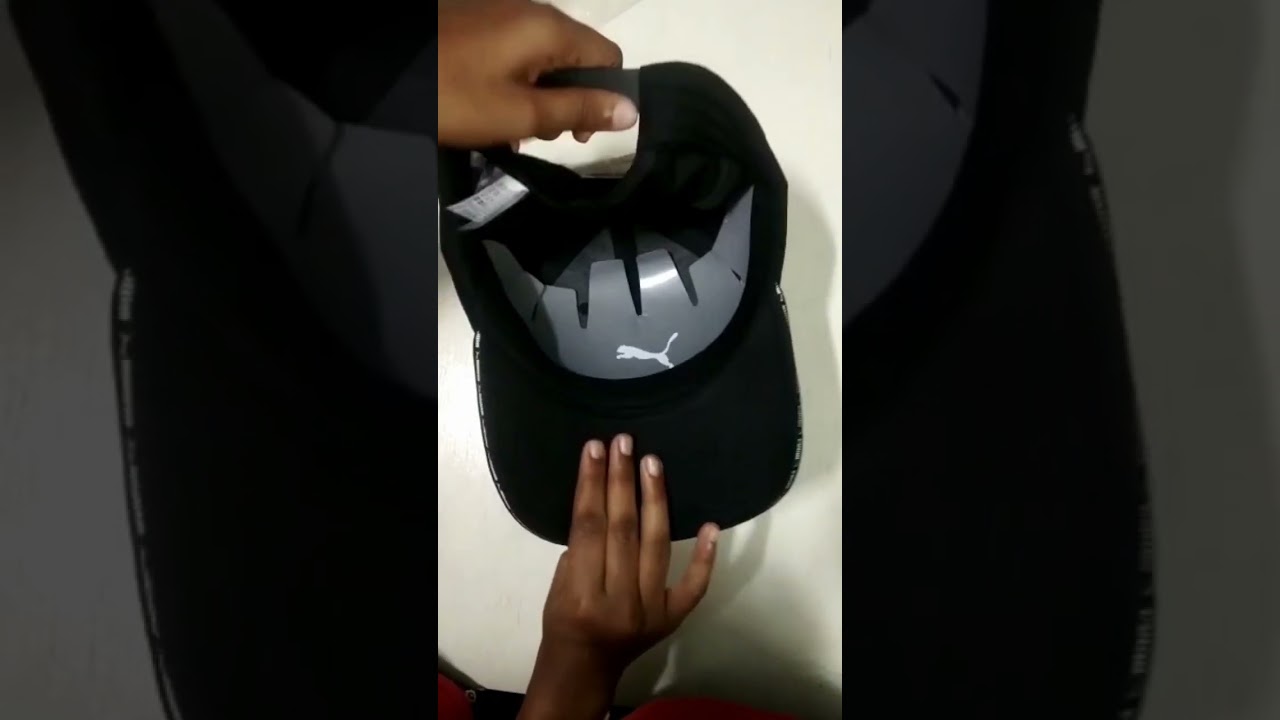 Puma Woven visor cap with embroidered logo | Unboxing | Tick Tick Boom