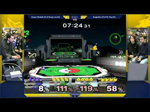 TBH5 - Tempo | Westballz & Tempo | Axe Vs. Druggedfox & PG | Plup - SSBM Doubles P2 - Smash Melee