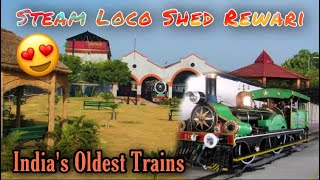 preview picture of video 'Rewari Steam Loco ! Train garden'