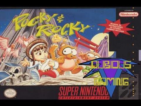 Pocky & Rocky Super Nintendo