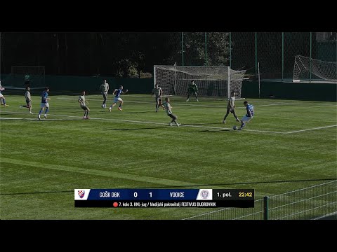 GOŠK Dubrovnik 1919 - NK Vodice 1:3 (sažetak 7. kola 3. NL-jug)