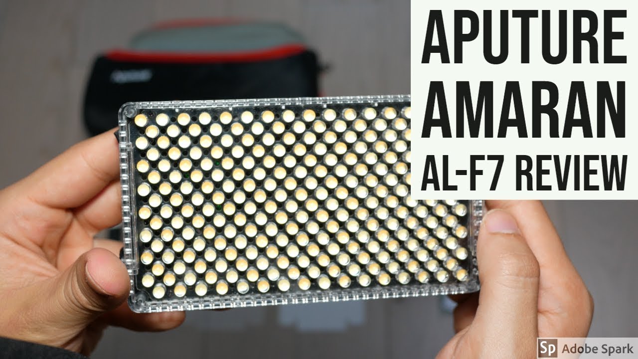 Aputure Amaran AL-F7 Review, Light Tests