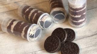 Chocolate and Oreo cupcake push pop step by step easy video. Make something different in lockdown