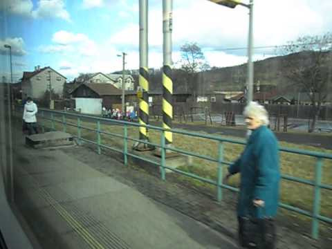 ČD 440.005 v úseku Ústí nad Labem Hlavní nádraží - Děčín hlavní nádraží