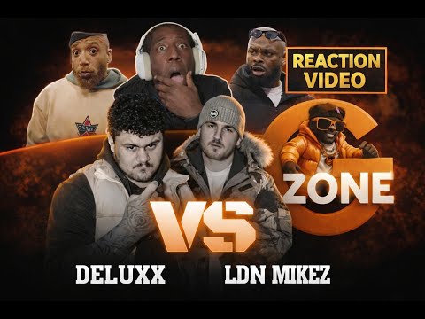 Ldn Mikez vs Deluxx - The Gzone Rap Battle League (REACTION)