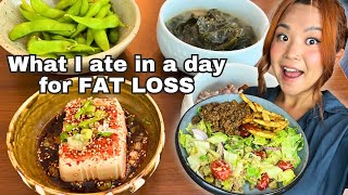 WHAT I ATE IN A DAY vegan, high protein, weight loss friendly