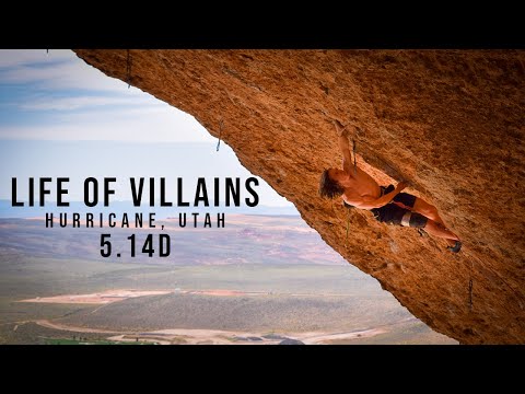 Life of Villains 5.14d | Hurricave Climbing