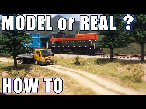 Realistic Scenery Volume 1   Create scenery that looks real!   Model Railroads