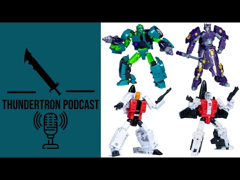 Thundertron Podcast: Transformers Age Of Primes Wasp, Solus Prime, Air Raid, Slingshot Revealed!!!