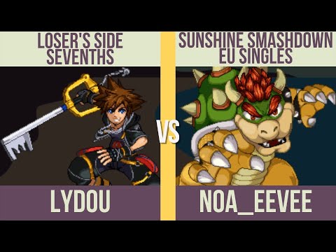 Sunshine Smashdown EU: SSF2 Loser's Top 8 - Lydou (Sora) vs. Noa_Eevee (Bowser)