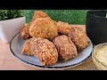 Beef nuggets with Honey Mustard Dip