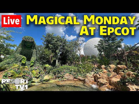 🔴Live: Magical Monday at Epcot  -  Walt Disney World Live Stream- 8-12-24