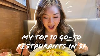 My Top 10 Go-To Restaurants in San Francisco