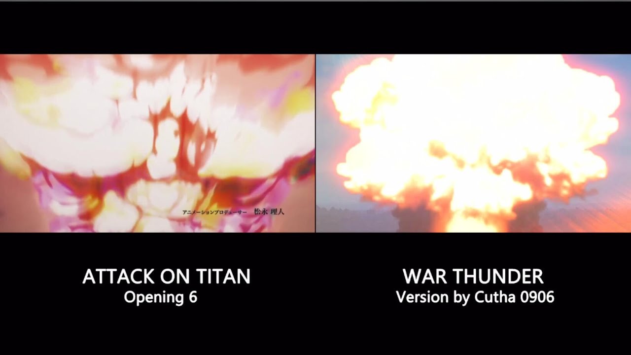 Warthunder_ver VS AOT_Opening_6