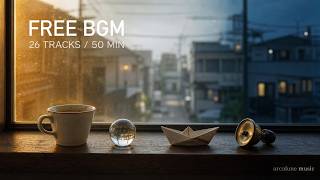 【Free BGM】26 Tracks for Vlogs & Creators / フリーBGM 26曲 - Royalty Free 50min