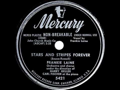 1950 HITS ARCHIVE: Stars And Stripes Forever - Frankie Laine (single version)