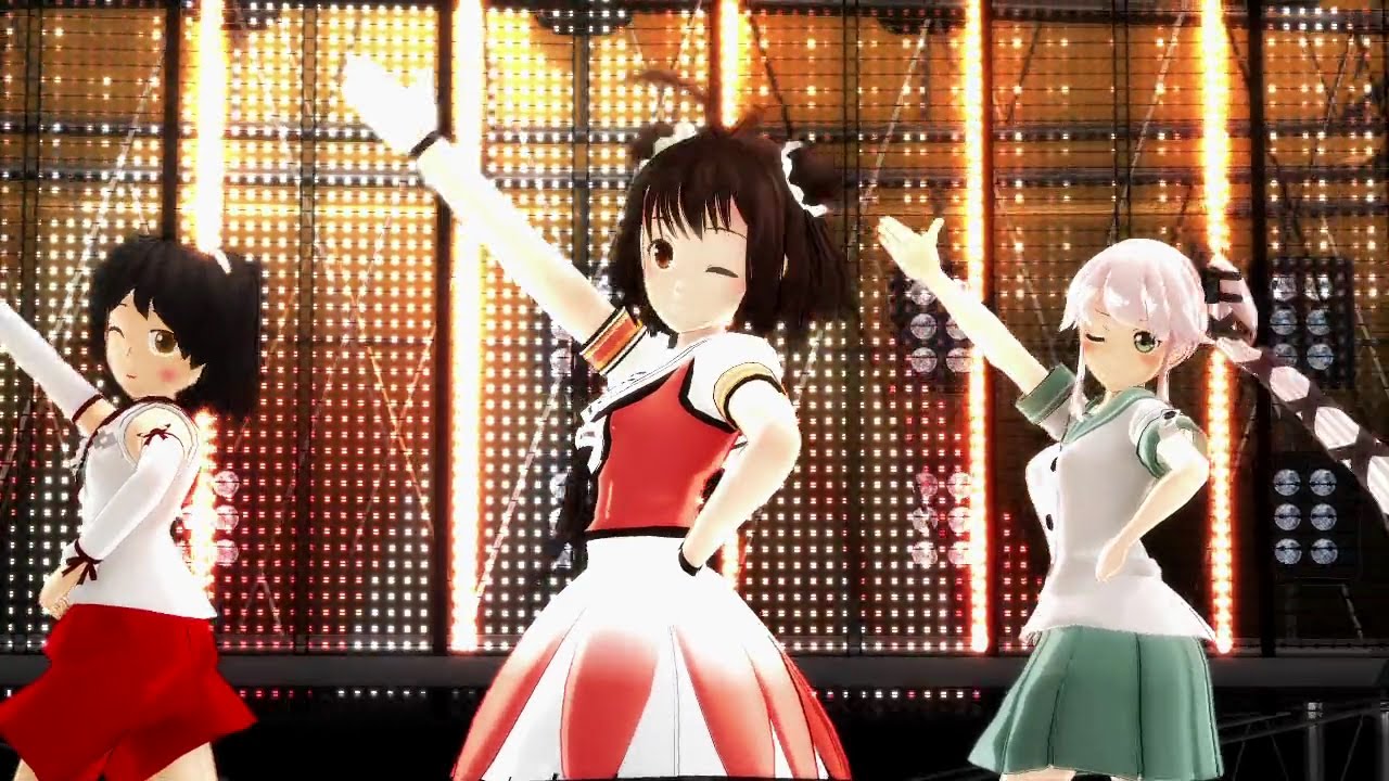 【艦これMMD】全提督が大熱狂！那珂with第四水雷戦隊で「恋の2-4-11」