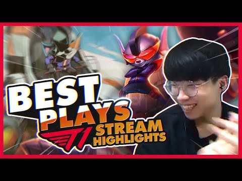 Faker Says Gold and Bronze are the SAME | T1 League of Legends Best Plays on Stream