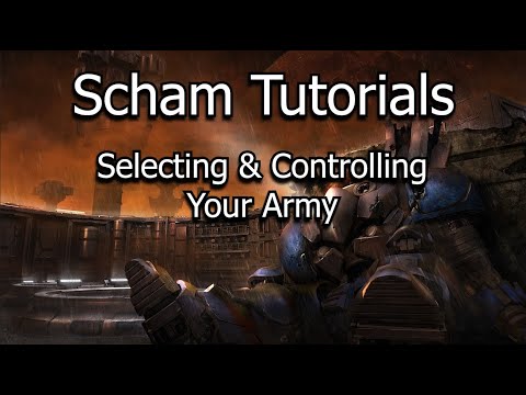 Scham Tutorials - Learn Brood War! - Selecting and Controlling an Army