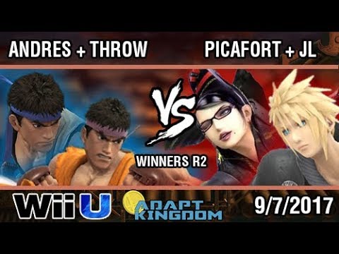 [Adapt Kingdom] AndresFn + THROWRYUKEN vs Picafort + JL SSB4 Winners R2