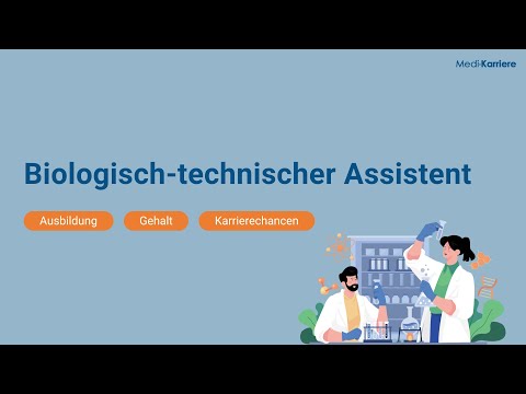 BTA Ausbildung -  Biologisch-technischer Assistent