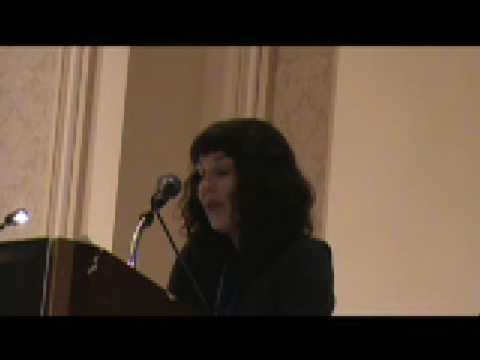 Mary Jo Bang reads Mystery at Manor Close at AWP Conference for the American Hybrid reading