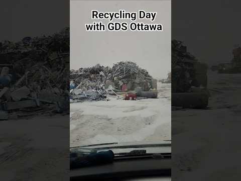 Garage door parts and materials recycling — GDS Ottawa