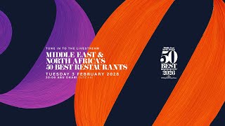 MENA's 50 Best Restaurants 2026 Awards Ceremony | Abu Dhabi | 3 February 20:00 (UTC+4)