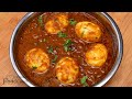 Simple Egg Curry Recipe Egg Gravy Egg Recipes