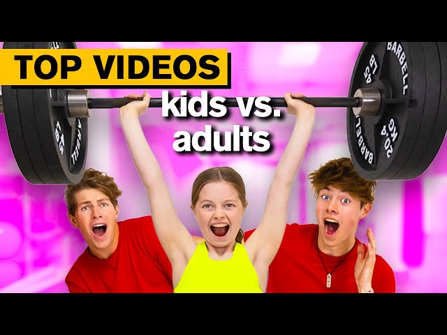 KIDS vs ADULTS Ultimate Showdowns (MUST WATCH!) | Jordan Matter SDDEFAULT Thumbnail