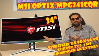 MSI Optix MPG341CQR im Test! Der 34" Curved UWQHD 3440x1440 High End Gaming Monitor