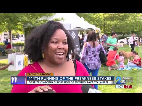 Preakness Stakes extends party to Inner Harbor