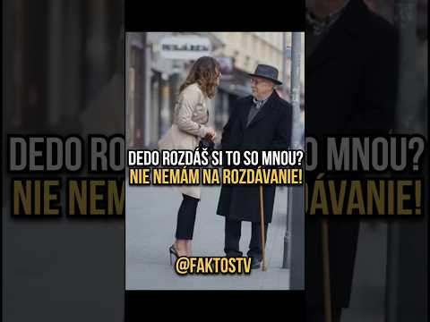 Treba šetriť 👍 #vtip #sranda #humor #komedia #aihumor #czsk #shorts #vtipnevideo #faktostv #dedko