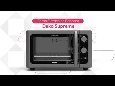 Video thumbnail of Forno Elétrico Dako Supreme 44L