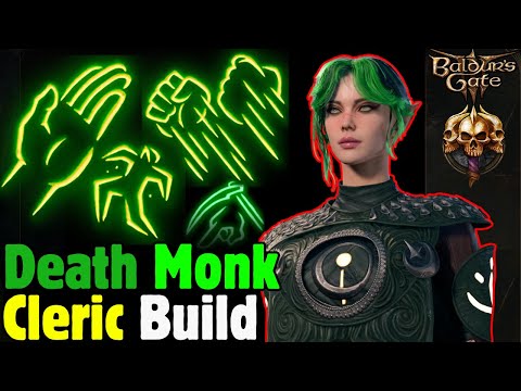 Touch of DEATH MONK x CLERIC Build - Baldur's Gate 3