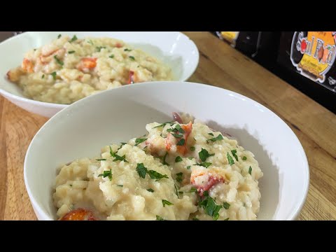 A CREAMY GOODNESS ADDITION TO YOUR XMAS DINNER/OLD SCHOOL CREAMY LOBSTER 🦞 RISOTTO/VLOGMAS DAY 20