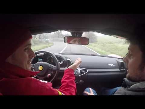 Piero Ferrari Test Drive