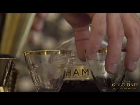 How to Make a Beauregard's Golden Breakfast Cocktail with Gold Bar Whiskey