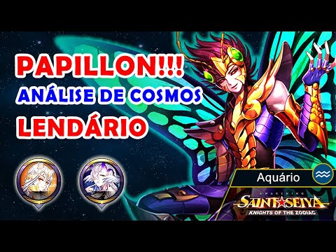 Análise de Cosmo do MYU DE PAPILLON - Lendário - Saint Seya Awakening