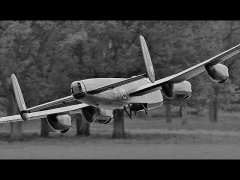 2 X 1/6 SCALE RC AVRO LANCASTERS - 17ft W/SPAN WITH 8 X 38cc ZENOAHS - WESTON PARK # 1 - 2019