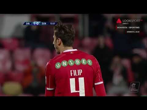 Ocazii de gol pentru Dinamo Bucuresti in meciul cu Dunarea Calarasi