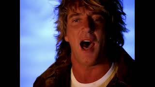 Rod Stewart - Rhythm of My Heart (Music Video), Full HD (AI Remastered and Upscaled)