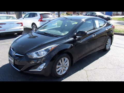 *SOLD* 2016 Hyundai Elantra SE Walkaround, Start up, Tour and Overview