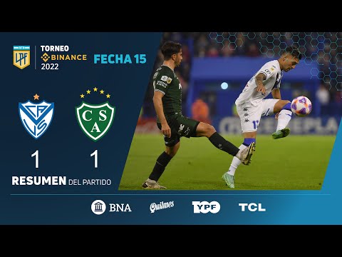 #TorneoBinance | Fecha 15 | resumen de Vélez - Sarmiento