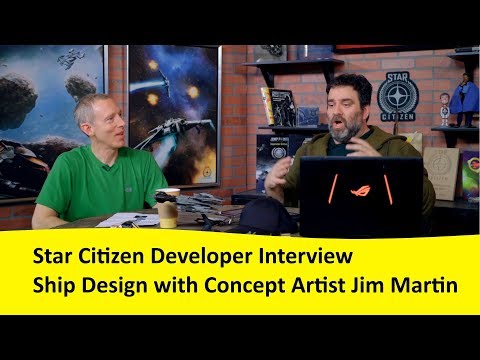 Star Citizen Developer Interview: Ship Concept Artist Jim Martin talks about his work for SC