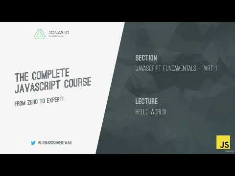 002 Hello World Javascript Tutorial